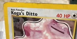 Koga's Ditto Holo Gym Challenge Rare 010/132 Pokemon Card Holo 1999-2000 Mp+ - Image 4