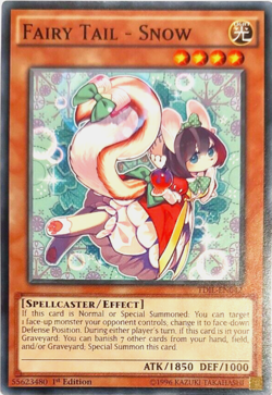 Fairy Tail - Snow - Common - TDIL-EN042 Yugioh TCG Card - Image 1