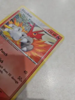 Blaziken 1/17 Pop Series 1 Holo Rare Pokemon TCG Card - Image 2