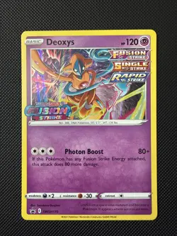 Deoxys - (Prerelease) SWSH170 SWSH: Sword & Shield Promo Cards Holo - Image 1