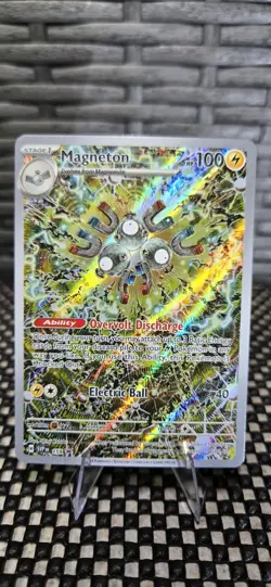 Magneton 159 Scarlet & Violet Promo Holo Pokemon Card - Image 3