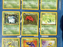 Lot Of 9 1st Edition Pokemon Cards 1 Dark Vileplume Holo 1 Zubat Bellsprout More - Image 2