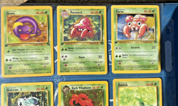 Lot Of 9 1st Edition Pokemon Cards 1 Dark Vileplume Holo 1 Zubat Bellsprout More - Image 3