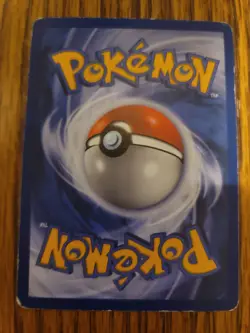 Pokemon Team Rockets Meowth 18 Black Star Promo HP Vintage Card Non Holo Ex - Image 2
