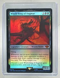 Witch-king of Angmar 2023 MTG Lord the Rings Tales Middle-Earth #0114 Foil (B) - Image 1
