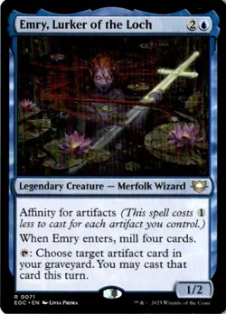 Emry, Lurker of the Loch R Commander: Edge of Eternities 71 NM - Image 1