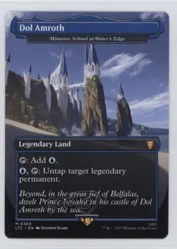 Realms Relics Box Topper Dol Amroth Minamo School at Water's Edge LOTR #0369 - Image 1