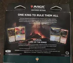Magic The Gathering Lord of the Rings Commander Deck Hosts of Mordor Foil - Image 2