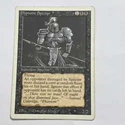 Hypnotic Specter - Magic the Gathering MtG - Revised Edition (3rd Edition) - HP - Image 1