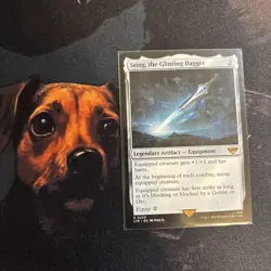 Mtg Sting, The Glinting Dagger - UB The LotR Tales Of Middle-earth+ Bonus Foils - Image 1