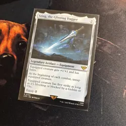 Mtg Sting, The Glinting Dagger - UB The LotR Tales Of Middle-earth+ Bonus Foils - Image 4