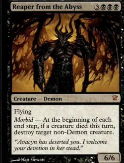 MTG Innistrad #112 Reaper from the Abyss - Lightly played - Image 1