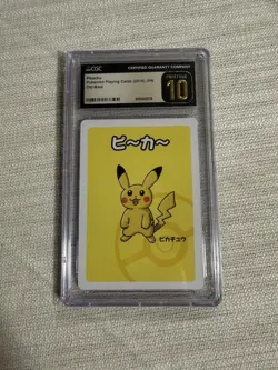 Pikachu Old Maid 2019 Japanese Pokemon Card CGC PRISTINE 10 - Image 1