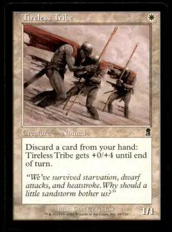 Tireless Tribe LP Light Play Odyssey MTG [8947] - Image 1
