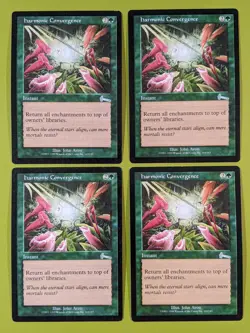 Harmonic Convergence x4 Urza's Legacy 4x Playset Magic the Gathering MTG - Image 1