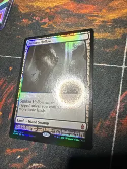 MtG Sunken Hollow - NM Foil - Zendikar Expeditions - Image 2