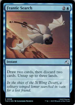 Frantic Search - Foil - Avatar: Eternal Legal - 159 NM - Image 2
