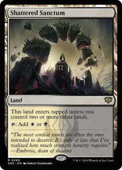 Shattered Sanctum - 0,50 $ DSCNT PER ADD-ON - MTG - 260 - SOS - Image 1