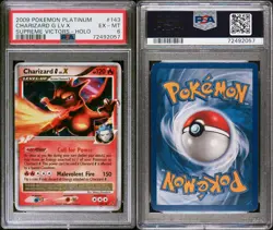 Pokemon TCG 2009 Charizard G LV.X Holo Card 143/147 Supreme Victors Rare PSA 6 - Image 4