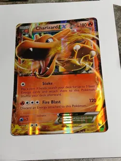 JUMBO Oversized Charizard EX Promo Card 11/106 Flashfire 2014 Pokemon - Image 1