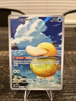 Pokemon Psyduck 226/217 Illustration Rare ME: Ascended Heroes Full Art NM/M+ - Image 1