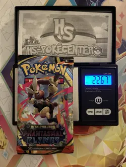 Very Heavy! 22.67g Pokemon TCG ME Phantasmal Flames Pack Sealed! - Image 1
