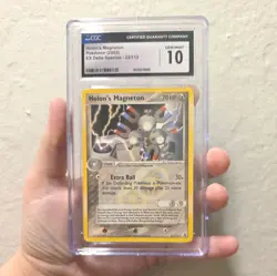 HOLON'S MAGNETON #22 2005 POKEMON EX DELTA SPECIES CGC 10 - Image 3