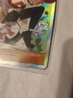Pokemon TCG Jessie & James Trainer Full Art Ultra Rare 68/68 Hidden Fates - Image 3