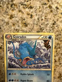 NM/LP Gyarados 20/30 Non-Holo Common HGSS Trainer Kit Pokemon Card - Image 2