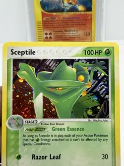 Sceptile - 10/106 Pokemon Ex Emerald Holo Rare Nintendo ~ BIG SWIRL🌀 NM - Image 2
