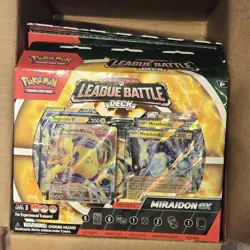 Nintendo 1 Pokemon TCG League Battle Deck Miraidon ex Regieleki VMAX 820650852732 - Image 1