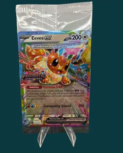 Eevee ex - (Prismatic Evolutions Stamp) 075/131 Sealed Pokemon Promo TCG - Image 2