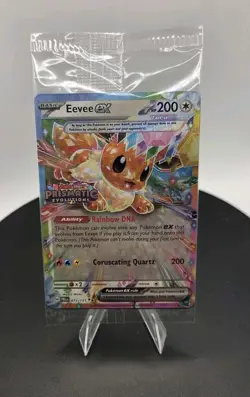 Eevee ex - (Prismatic Evolutions Stamp) 075/131 Sealed Pokemon Promo TCG - Image 3