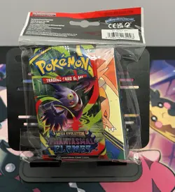 Pokemon TCG Mini Portfolio Charizard Gengar w/ 1 Booster Pack Holds 60 Cards - Image 2