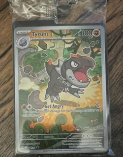 Pokemon TCG Tyrunt Promo Card 070 Pokemon Center Stamped - Sealed - Image 1