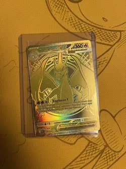 Mega Charizard Y Ex 294/217 Ascended Heroes Hyper Rare Gold Pokemon - Image 1