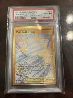 Pokemon 2022 Astral Radiance Path To The Peak PSA 10 Gem Mint 213/189 - Image 1