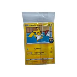 Pokemon Pikachu On the Ball UK Exclusive Futsal 001/005 Promo Card - Image 1