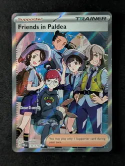 2025 Pokemon FRIENDS IN PALDEA #137/131 Prismatic Evolutions Ultra Rare ENG - Image 1