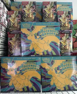 POKEMON Ascended Heroes Elite Trainer Box (3 ETB) & Booster Bundle(6) SEALED LOT - Image 1