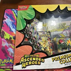 Pokemon TCG: Ascended Heroes Premium Poster Collection Mega Lucario Sealed Box - Image 2