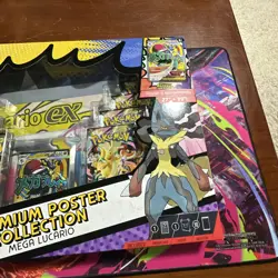 Pokemon TCG: Ascended Heroes Premium Poster Collection Mega Lucario Sealed Box - Image 4