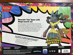 Pokemon TCG: Ascended Heroes Premium Poster Collection Mega Lucario Sealed Box - Image 5