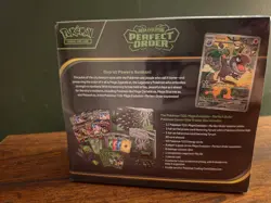 Perfect Order Pokemon Center Elite Trainer Box ETB NEW SEALED tiny corner tear - Image 2