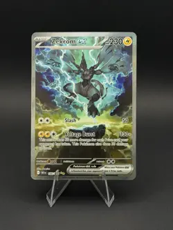 2025 Pokemon Black Bolt #166 Zekrom ex – Special Illustration Rare – Near Mint ✅ - Image 1