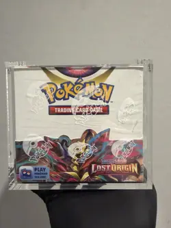 Pokemon TCG Lost Origin Booster Box. Brand New Factory Sealed with Acrylic Case - Image 1