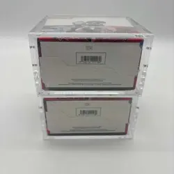 Lot (2) Pokemon SV10 Destined Rivals English Booster Boxes Sealed w/Acrylic Case - Image 5