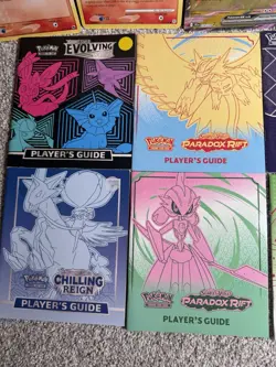 Pokemon TCG Player's Guides Lot of 8 No Dupes Evolving Skies, Paldean Fates Etc - Image 2