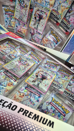 Pokemon TCG Prismatic Evolutions Premium Collection Box Sealed - Portuguese BR - Image 3