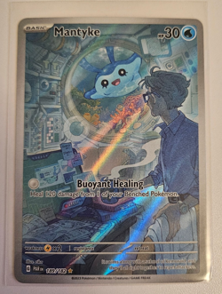 Mantyke #189 Pokemon Paradox Rift Illustration Rare - NM/M+ - Image 1